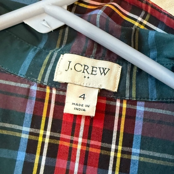 J Crew Tartan Plaid Dress - Picture 4 of 4
